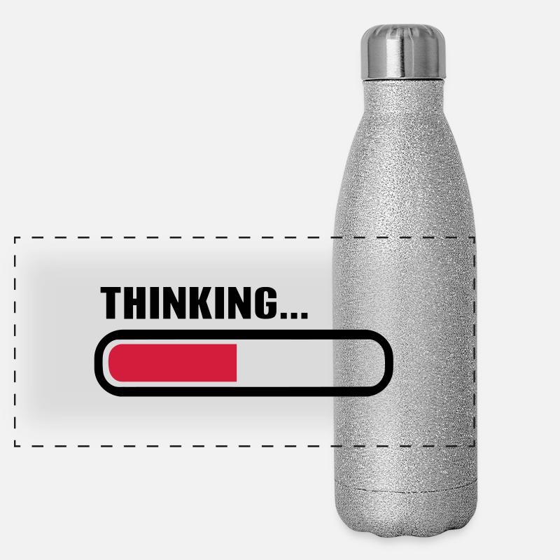 Thinking loading Panoramic Glitter Thermal Bottle 500 ml
