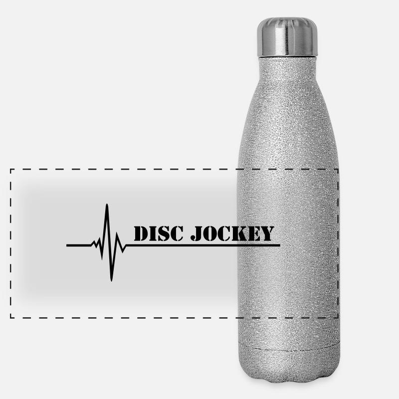 DJ Termoflaske i rustfrit stål med glimmer