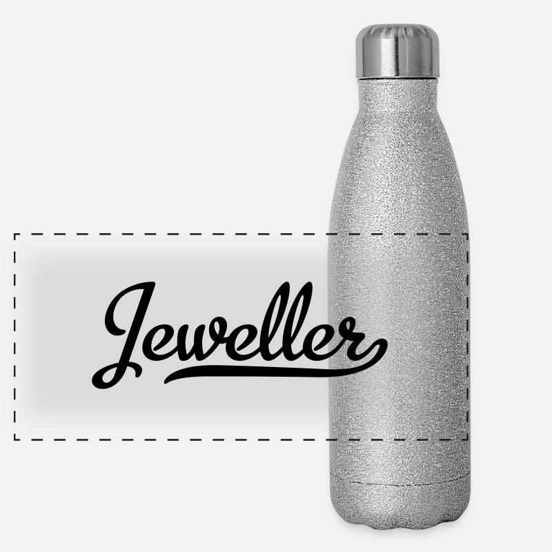 Juwelier Panorama Glitzer Isolierflasche 500 ml