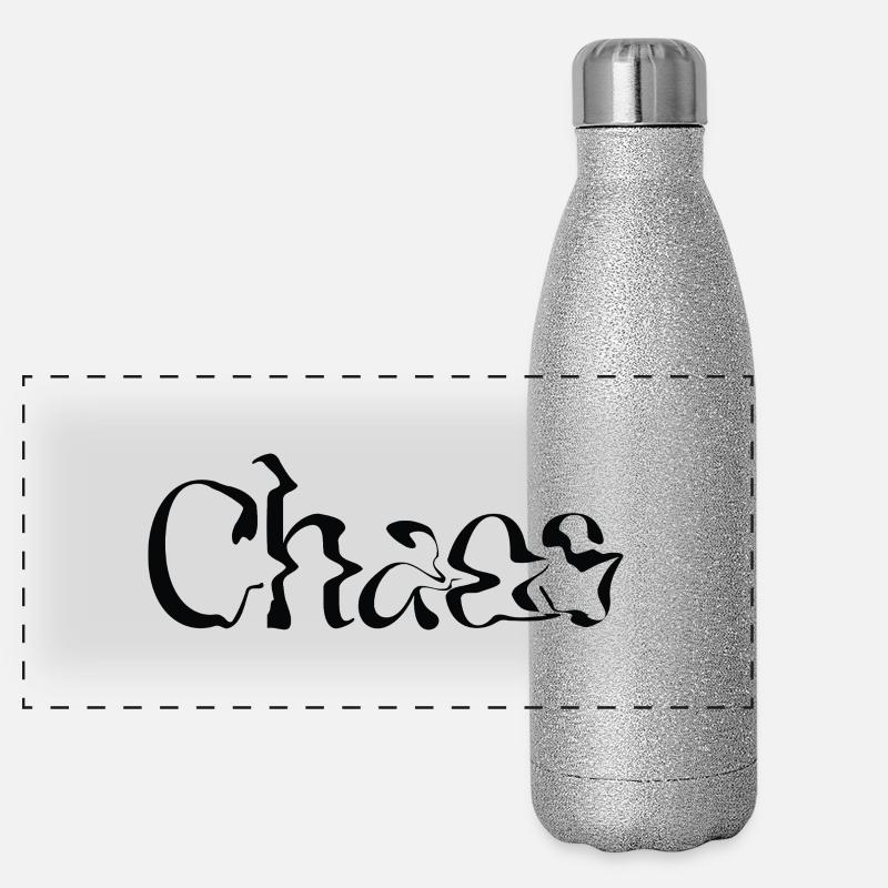 Kaos Termoflaske i rustfrit stål med glimmer