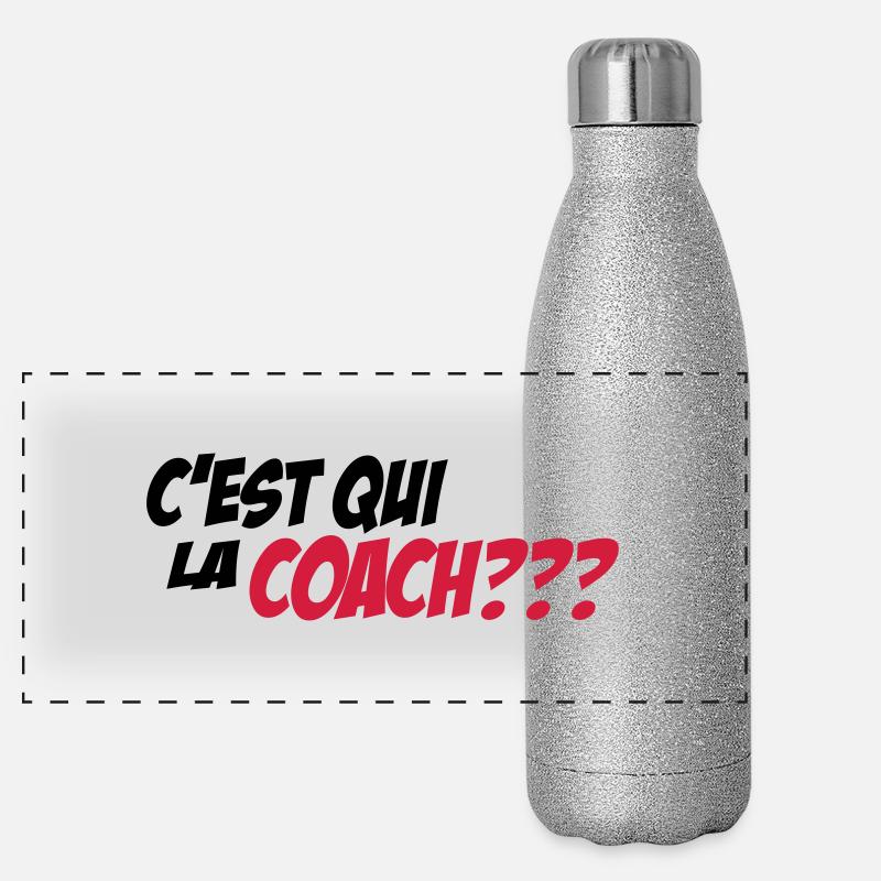 LA COACH Gourde isotherme panoramique pailletée 500 ml