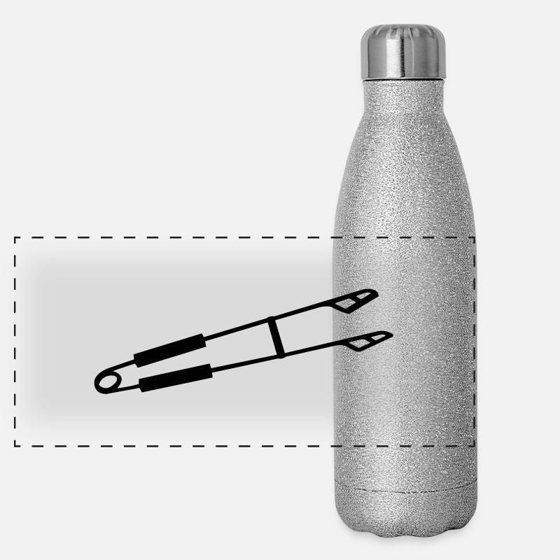 Grillzange GRILL PINCES Grillbesteck Gourde isotherme panoramique pailletée 500 ml