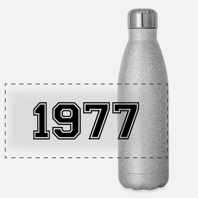 1977 Panorama Glitzer Isolierflasche 500 ml