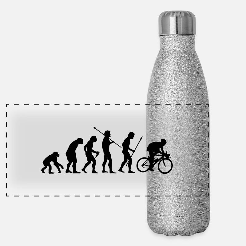 Biker evolution Panorama Glitzer Isolierflasche 500 ml