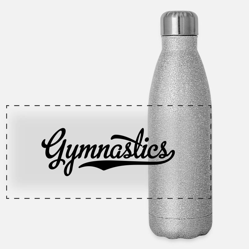 Gymnastics Panoramic Glitter Thermal Bottle 500 ml