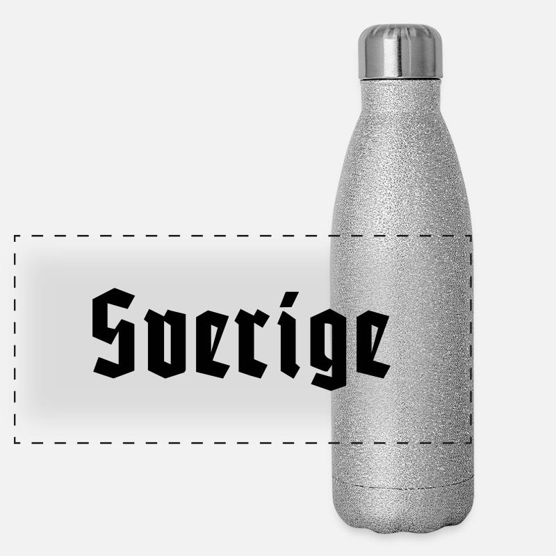 sverige Gourde isotherme panoramique pailletée 500 ml