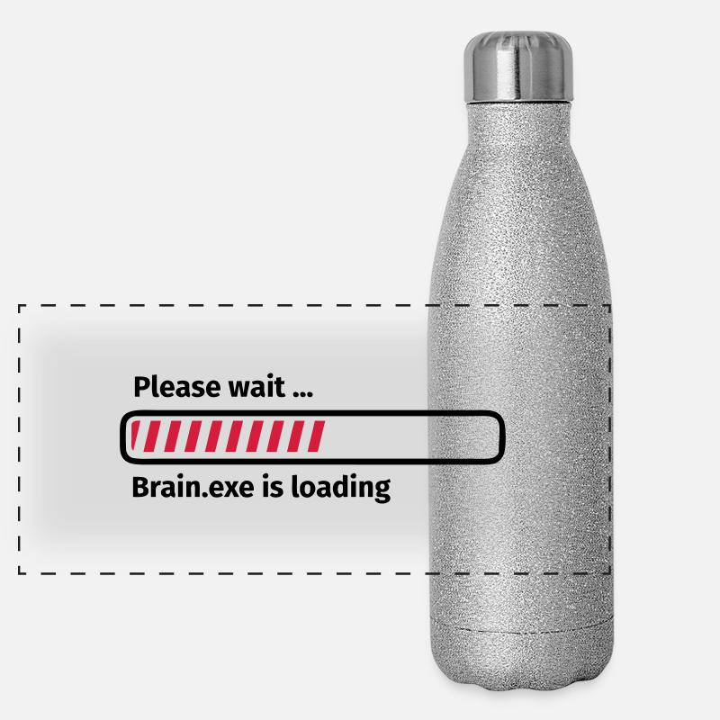Please wait brain.exe is loading Panorama Glitzer Isolierflasche 500 ml