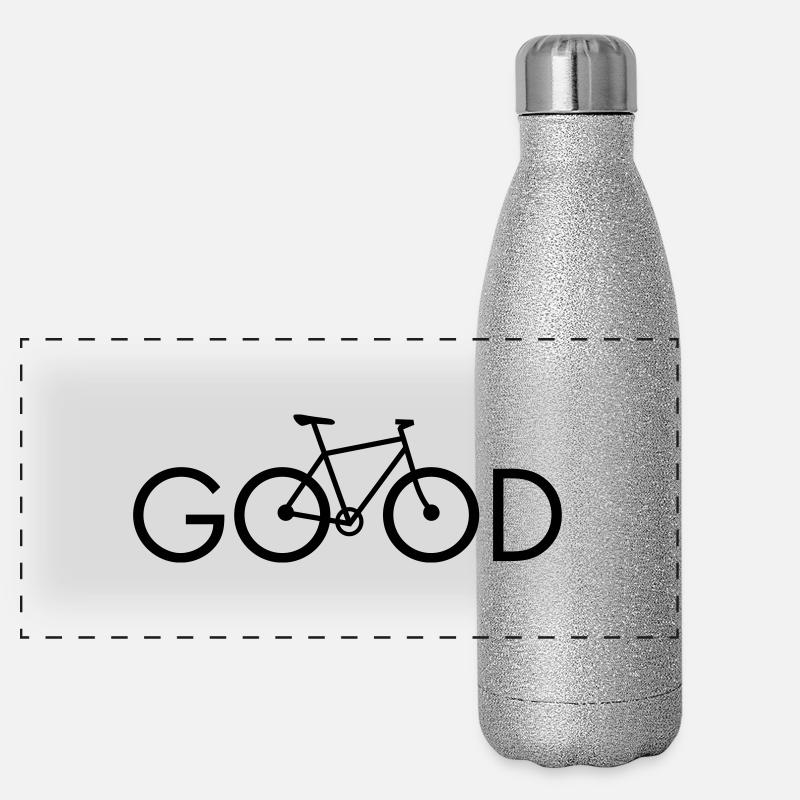 Spread_bike good.ai Panorama Glitzer Isolierflasche 500 ml
