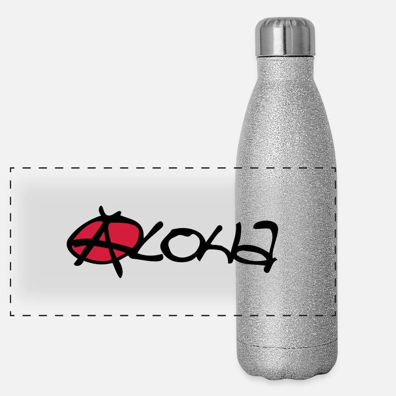 aloha Panorama Glitzer Isolierflasche 500 ml