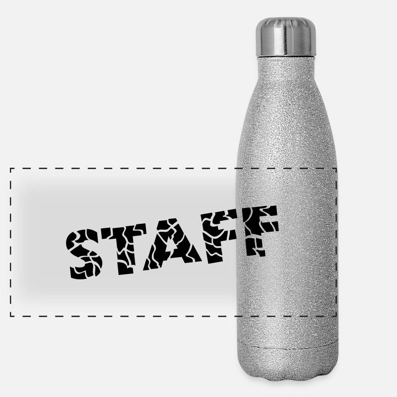 Staff Design Gourde isotherme panoramique pailletée 500 ml