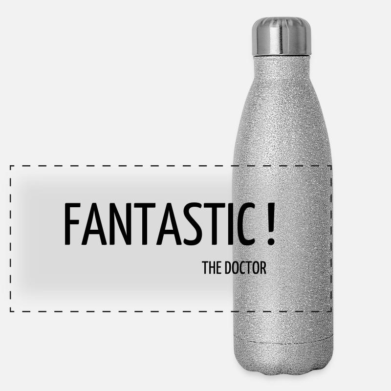 Cinéma / Citation / Série télé / Geek Gourde isotherme panoramique pailletée 500 ml