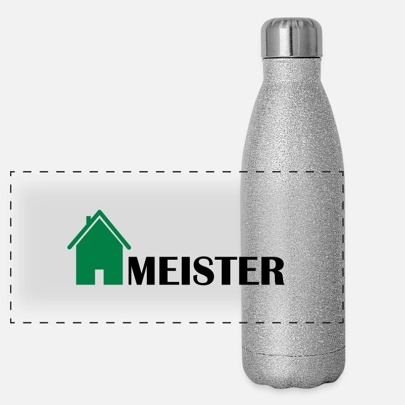 hausmeister_2 Panorama Glitzer Isolierflasche 500 ml