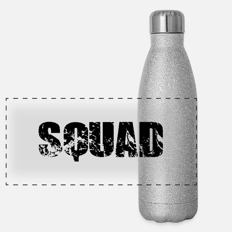 squad Panorama Glitzer Isolierflasche 500 ml