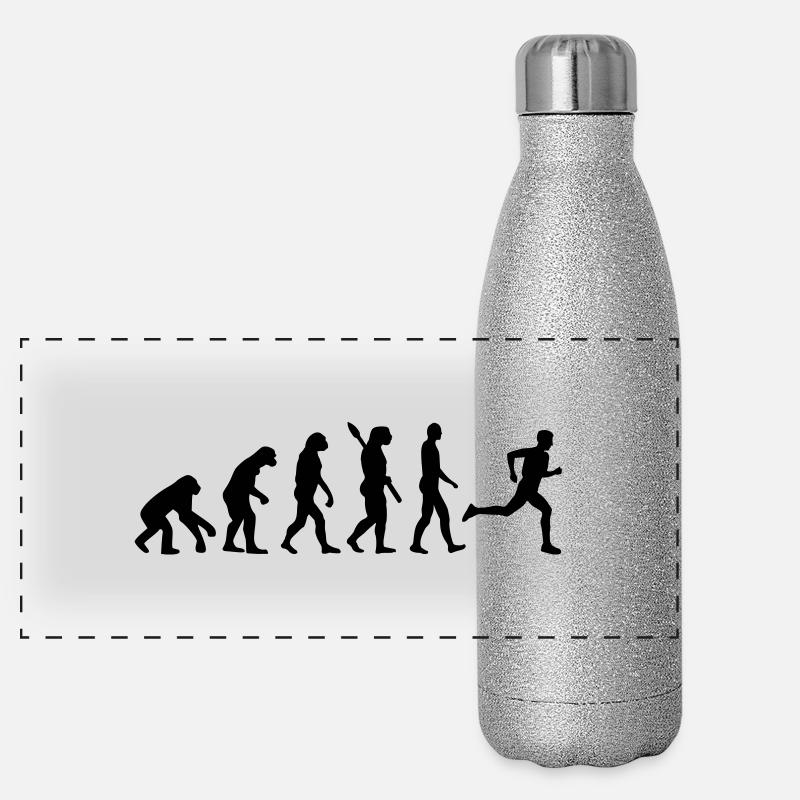 Evolution running Panoramic Glitter Thermal Bottle 500 ml