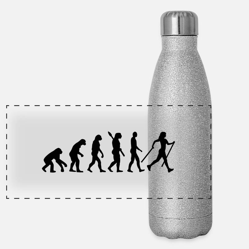 Évolution Nordic Walking Gourde isotherme panoramique pailletée 500 ml