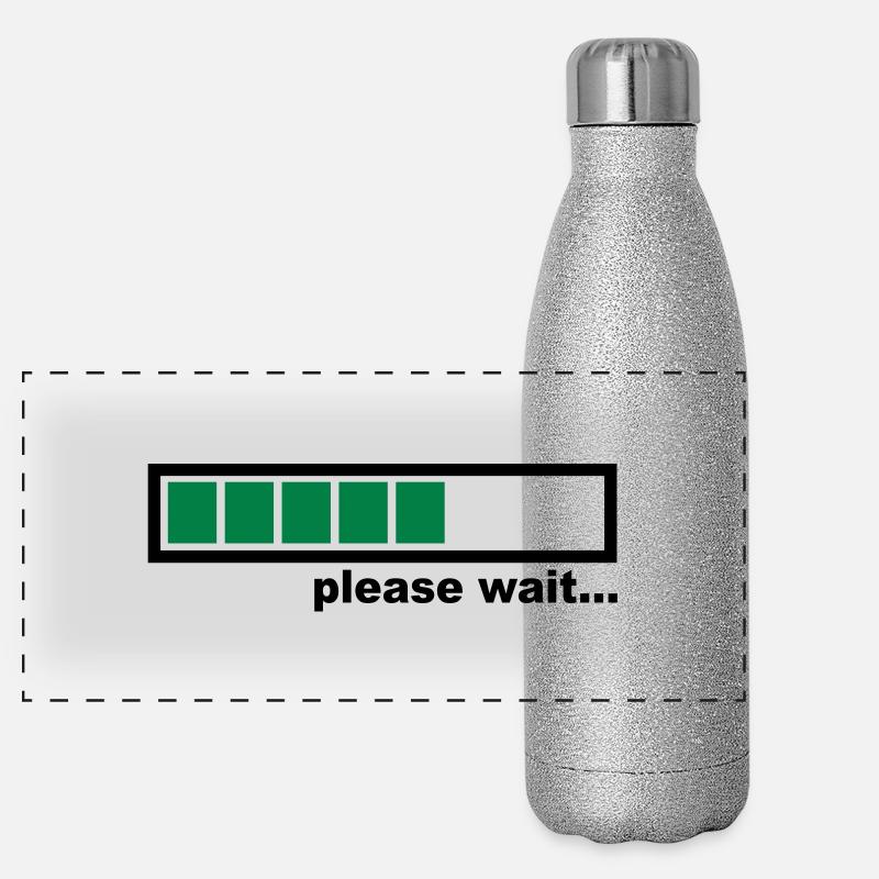 Loading Gourde isotherme panoramique pailletée 500 ml