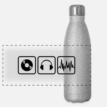 dj Thermos in acciaio inossidabile glitterato