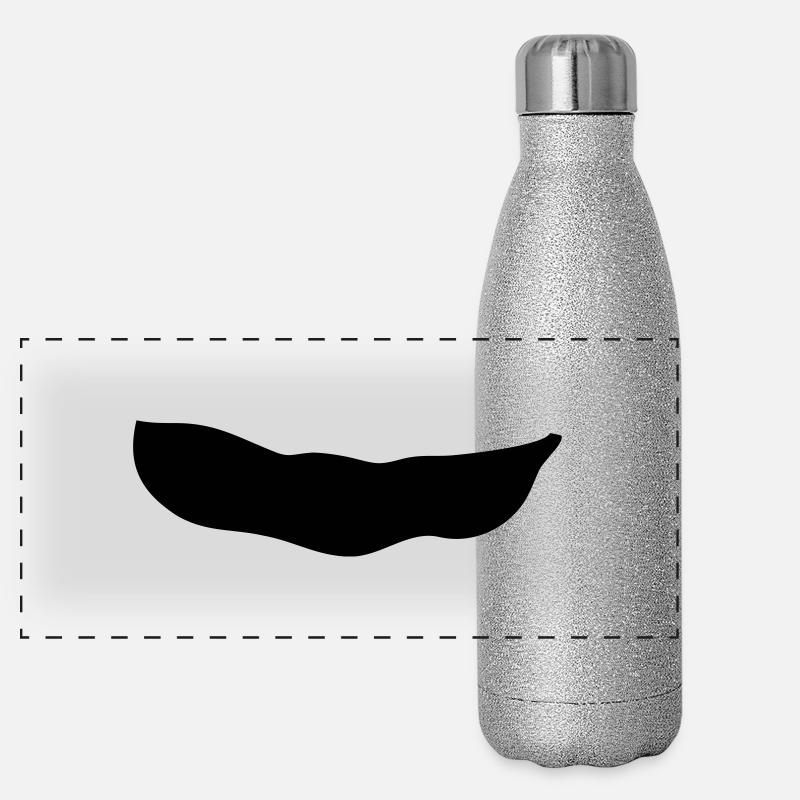 bohne Panorama Glitzer Isolierflasche 500 ml