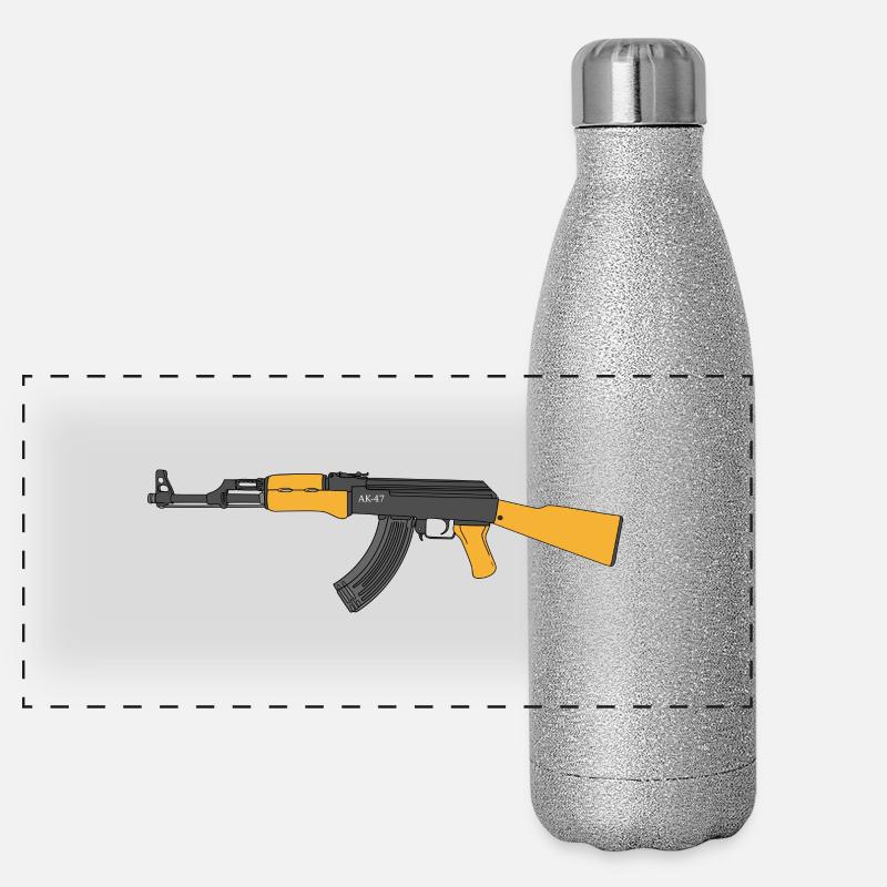 AK-47 Panoramic Glitter Thermal Bottle 500 ml