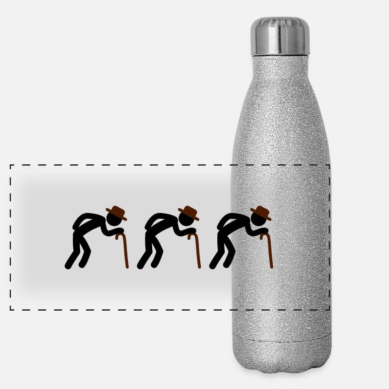 Old Man Team Panoramic Glitter Thermal Bottle 500 ml