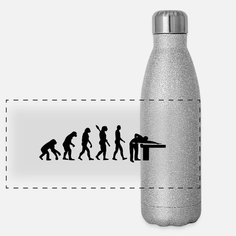 Evolution Billard Gourde isotherme panoramique pailletée 500 ml