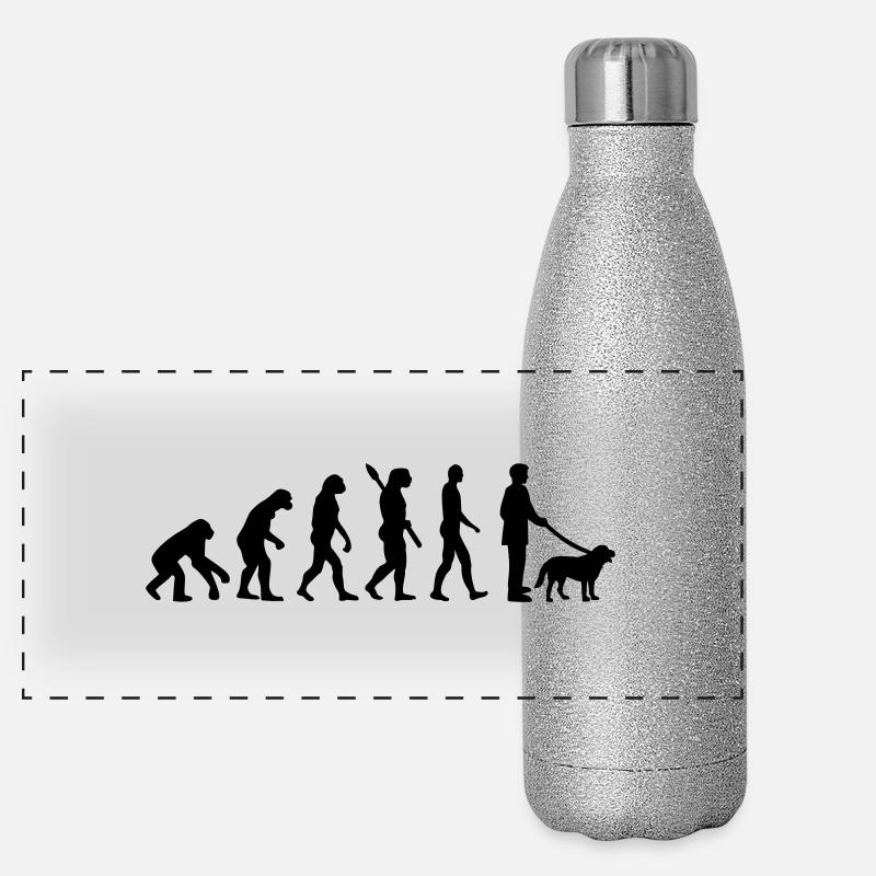 Evolution Dog Panoramic Glitter Thermal Bottle 500 ml