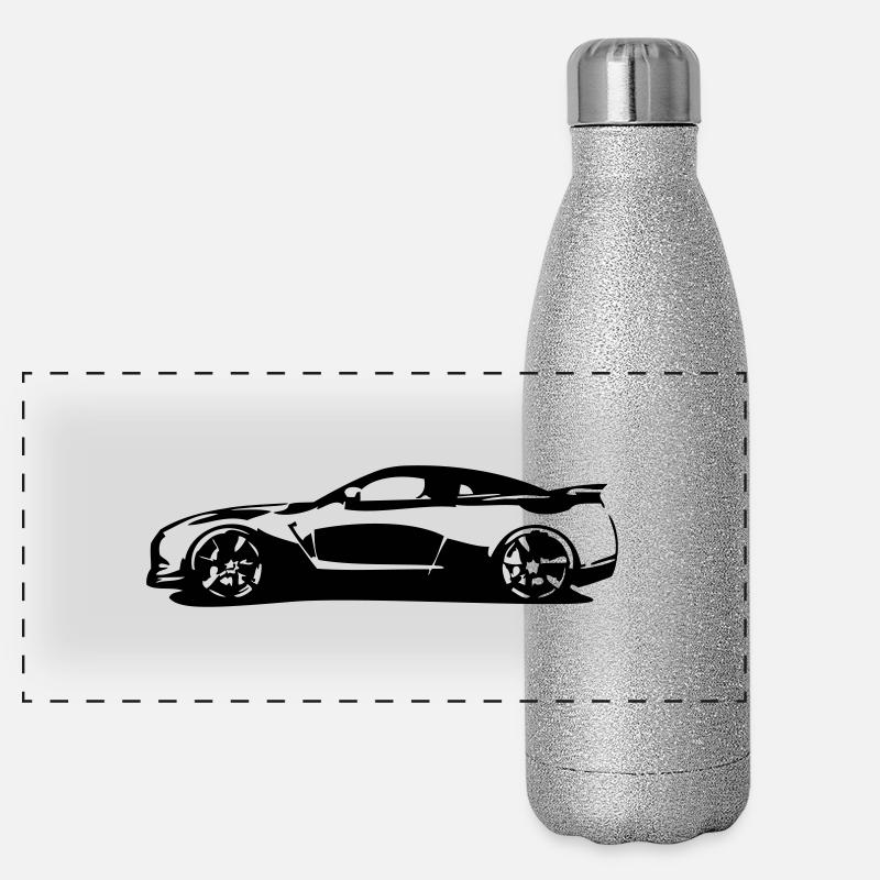 GTR Panorama Glitzer Isolierflasche 500 ml