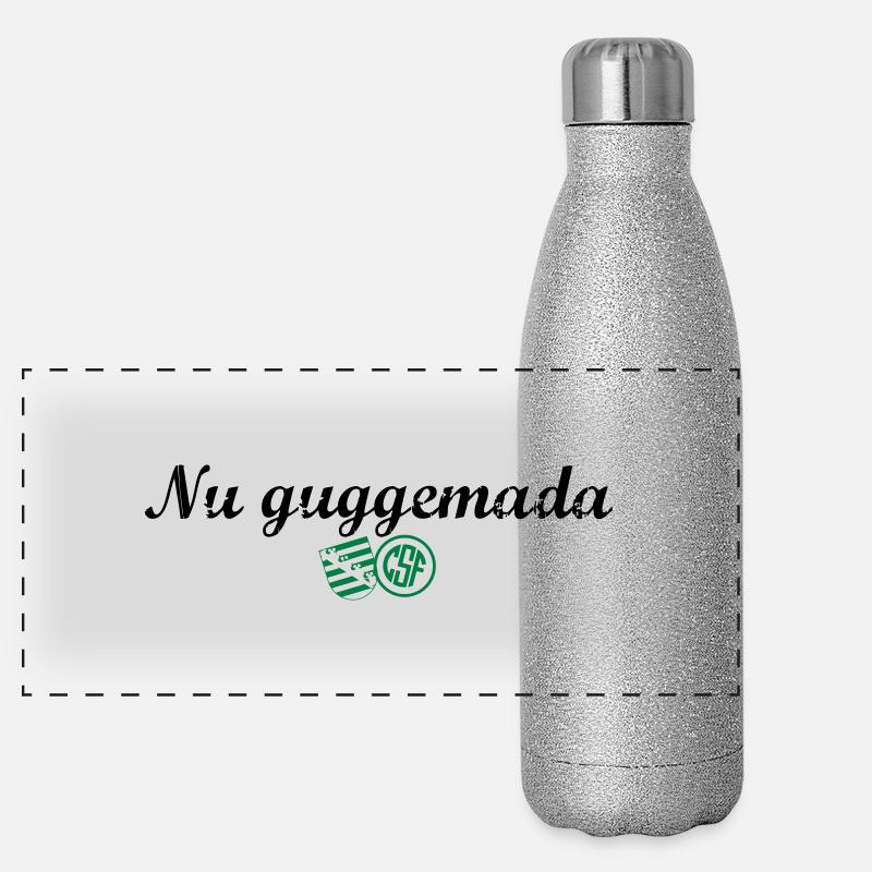 Nu guggemada Panorama Glitzer Isolierflasche 500 ml