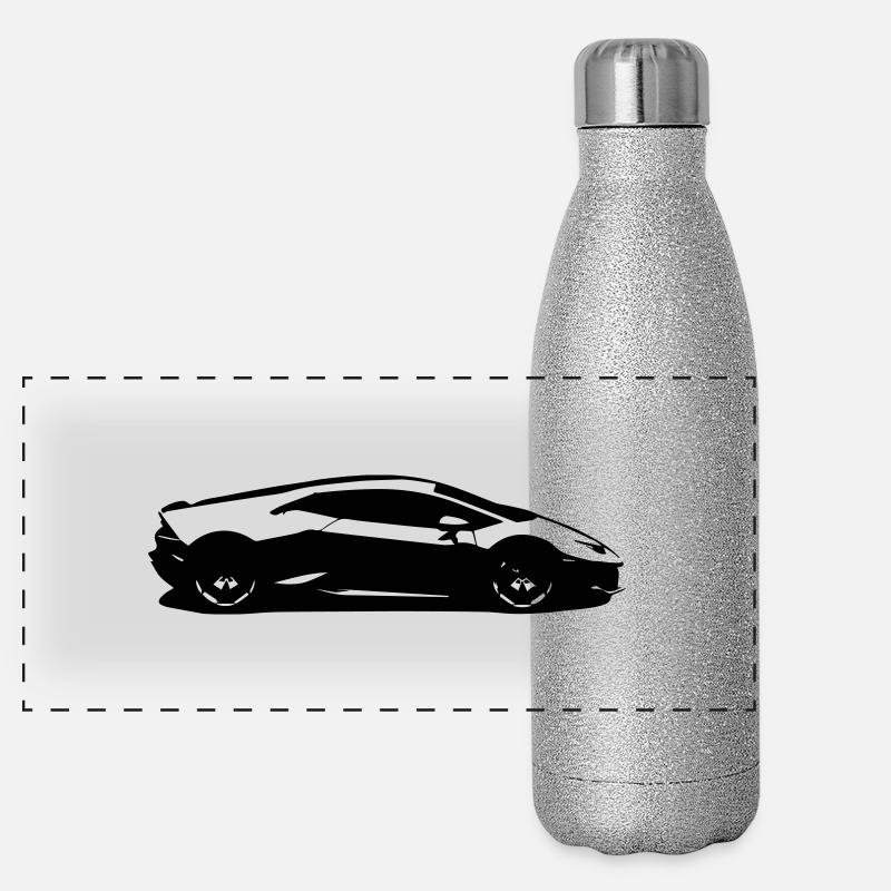 ( Panorama Glitzer Isolierflasche 500 ml