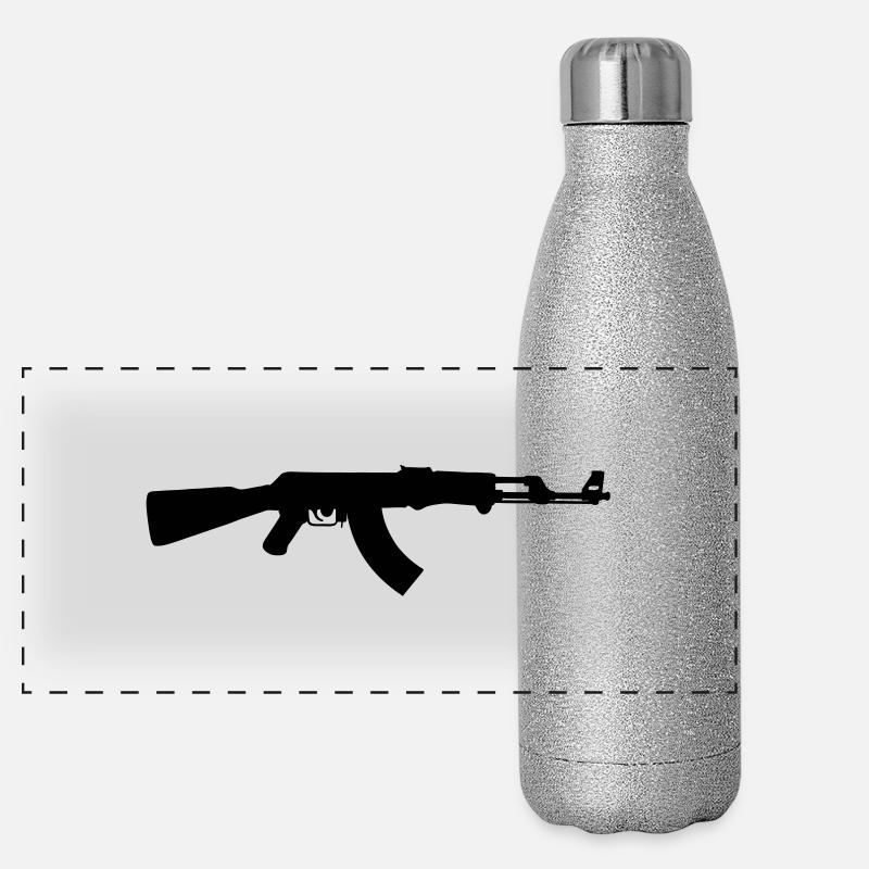 ak47 Gourde isotherme panoramique pailletée 500 ml