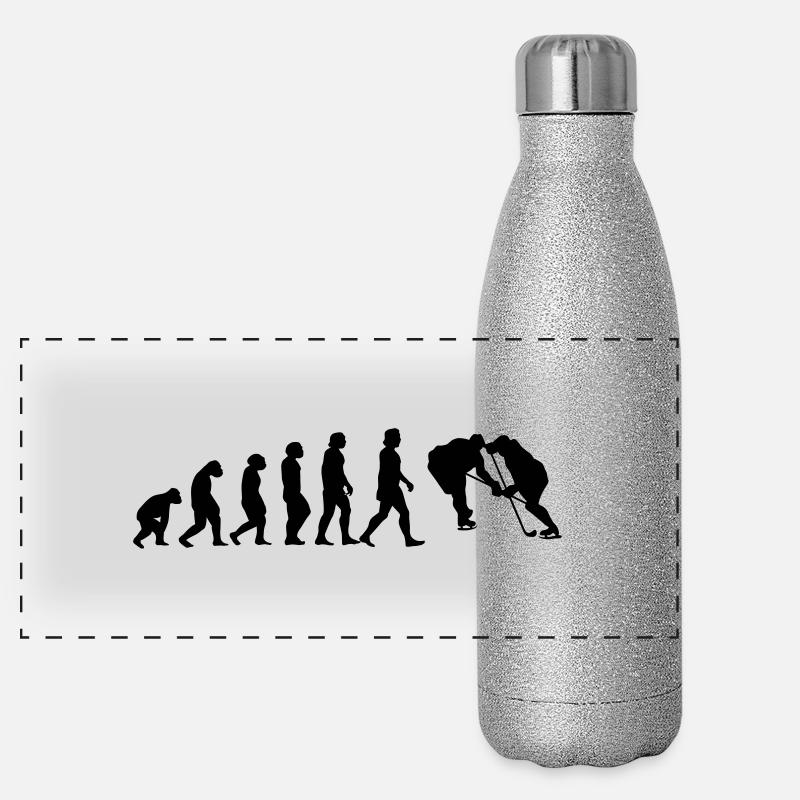 l'évolution du hockey Gourde isotherme panoramique pailletée 500 ml