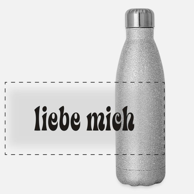 Liebe mich | love me Panoramic Glitter Thermal Bottle 500 ml