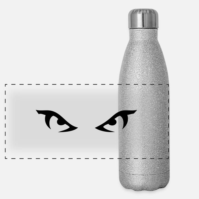 eyes Panoramic Glitter Thermal Bottle 500 ml