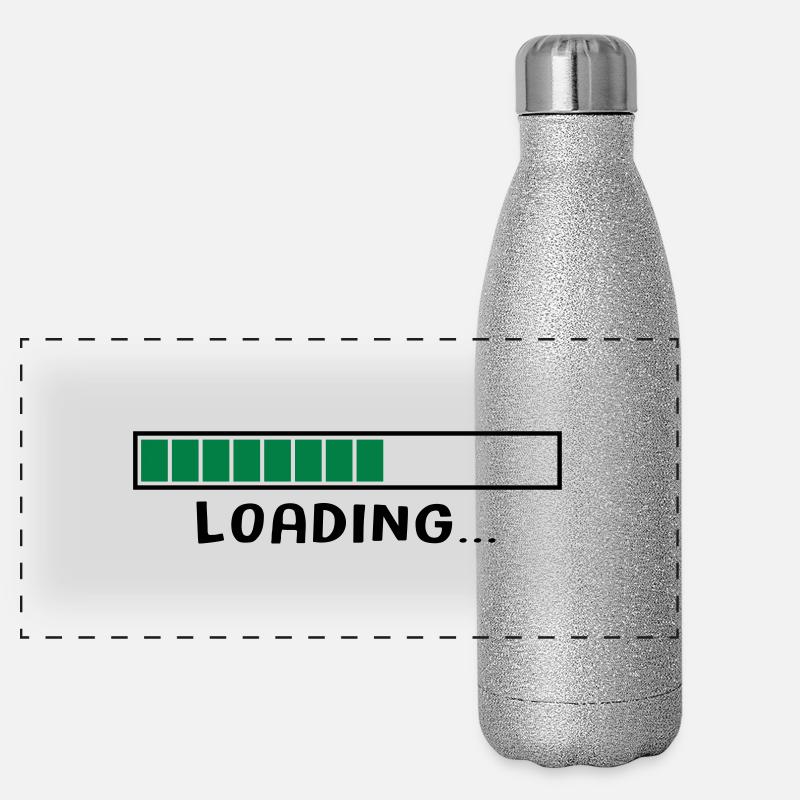 LOADING 4 Gourde isotherme panoramique pailletée 500 ml