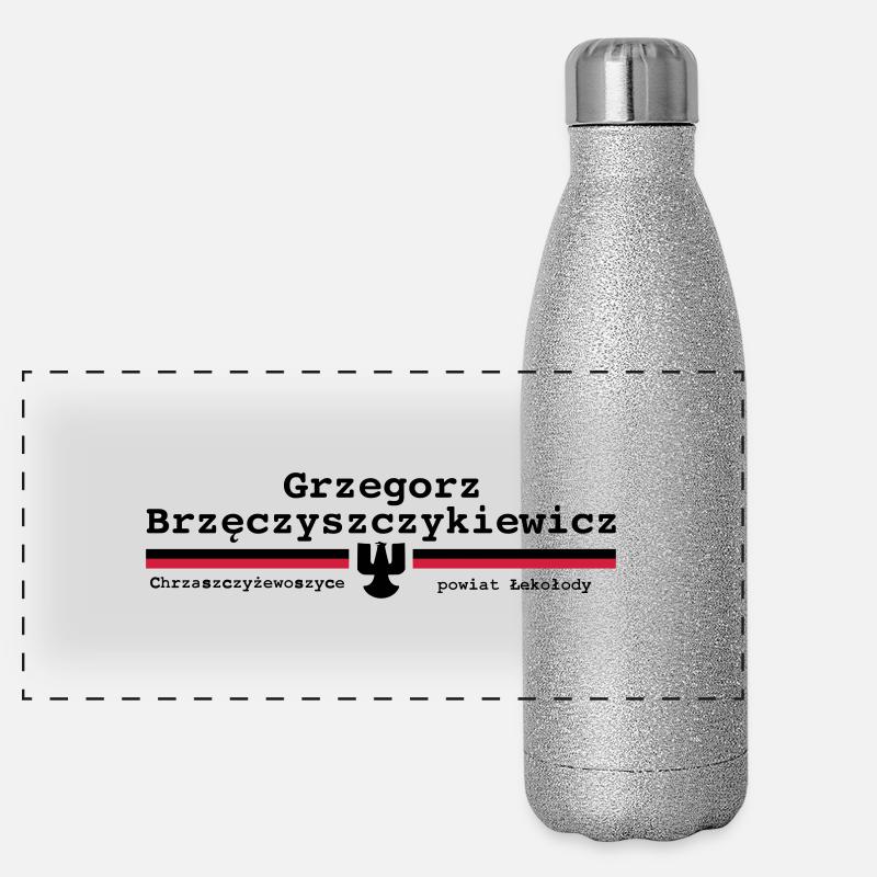 Grzegorz B. Panorama Glitzer Isolierflasche 500 ml