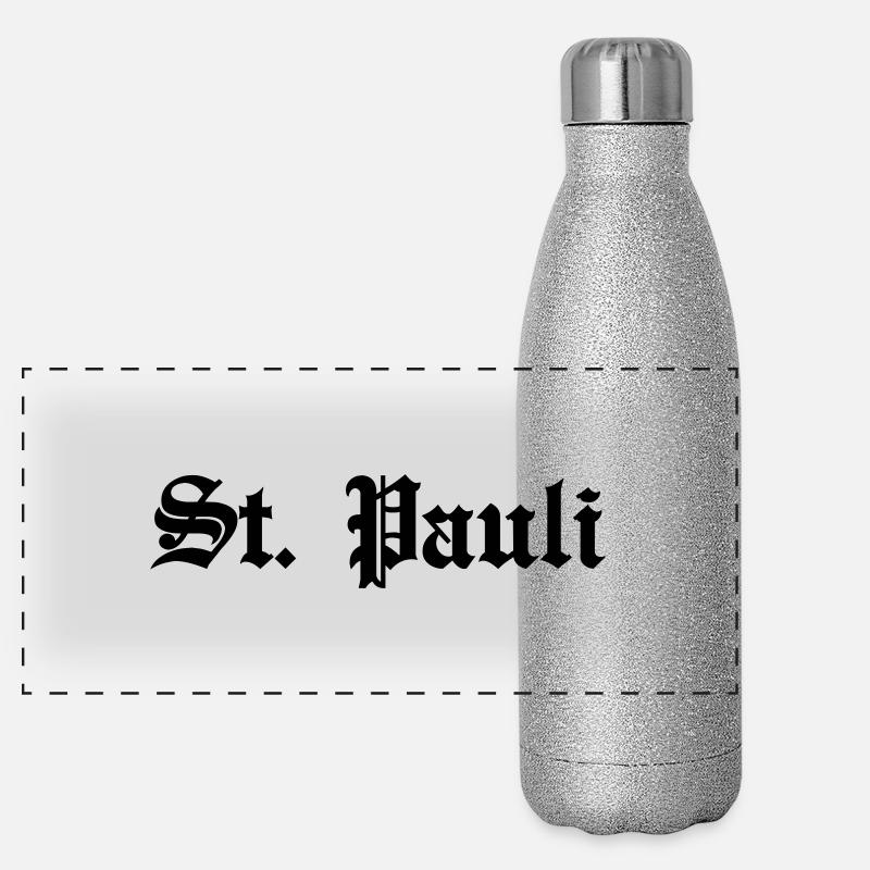 St. Pauli Panorama Glitzer Isolierflasche 500 ml