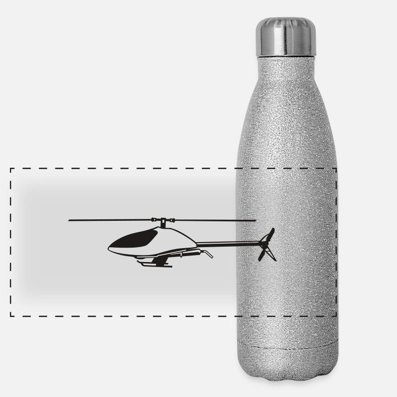 helicopter_02 Gourde isotherme panoramique pailletée 500 ml