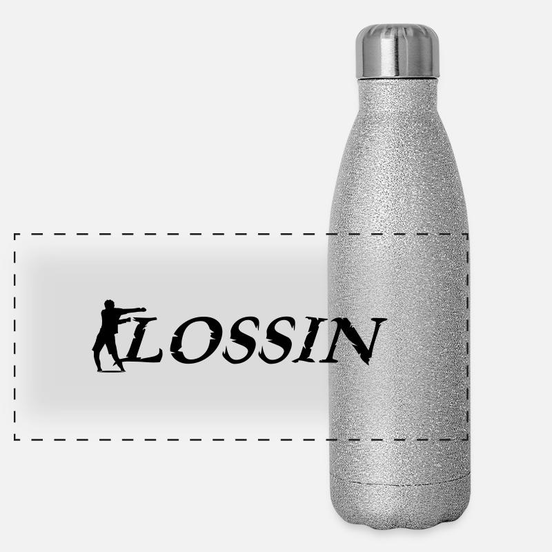 flossin Panorama Glitzer Isolierflasche 500 ml