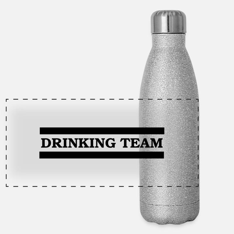 drinking team Panorama Glitzer Isolierflasche 500 ml