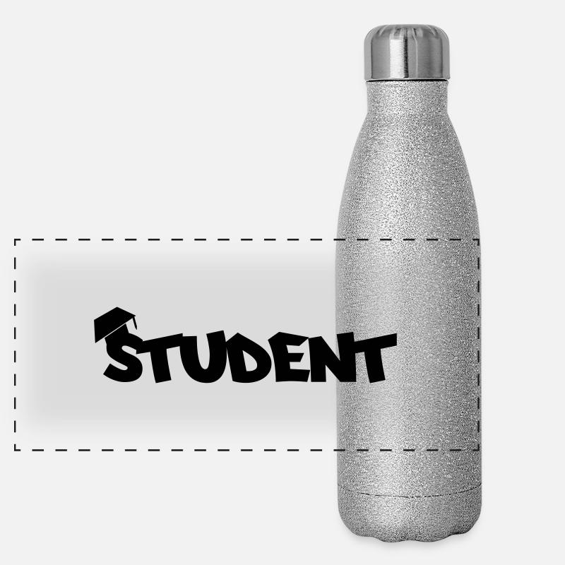 student Panorama Glitzer Isolierflasche 500 ml