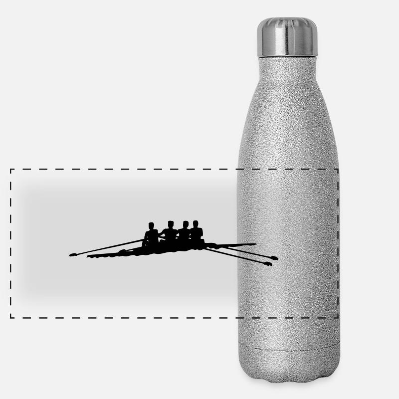 Rudersport 1C Panorama Glitzer Isolierflasche 500 ml