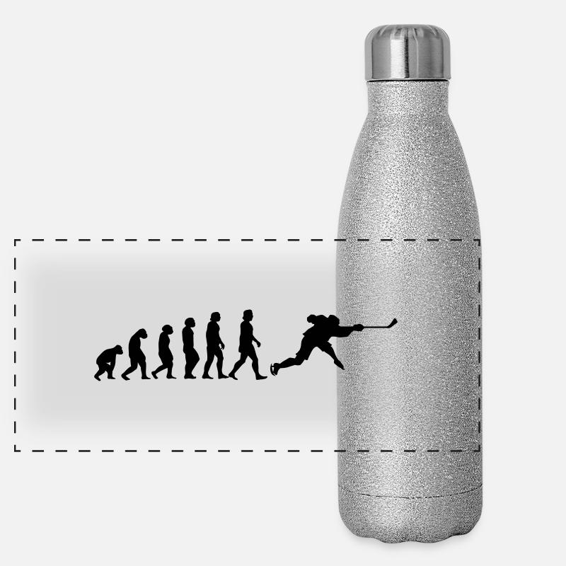 l'évolution du hockey Gourde isotherme panoramique pailletée 500 ml