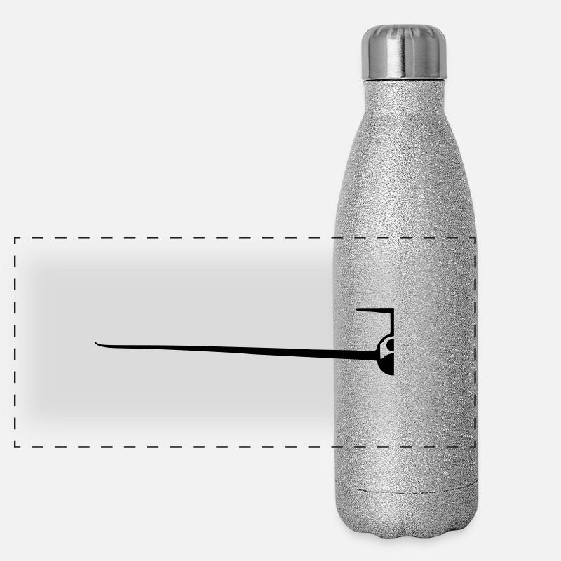 sf_halb links Panorama Glitzer Isolierflasche 500 ml