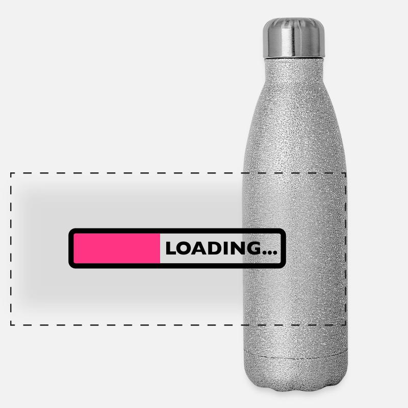 loading Panoramic Glitter Thermal Bottle 500 ml
