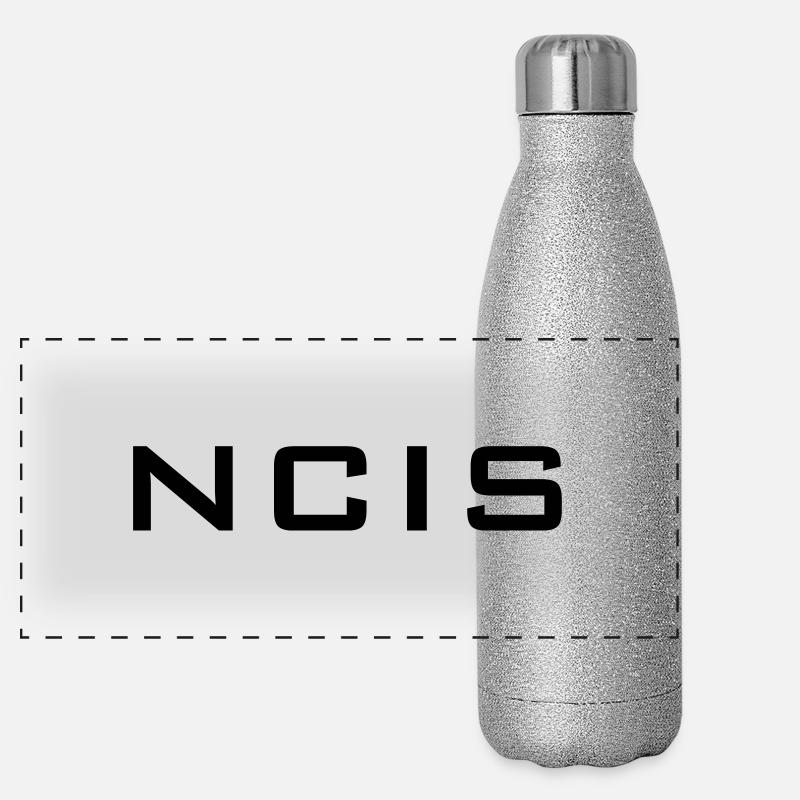 NCIS Panorama Glitzer Isolierflasche 500 ml