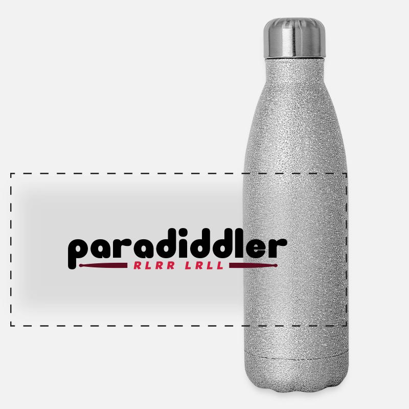 Paradiddler Panorama Glitzer Isolierflasche 500 ml