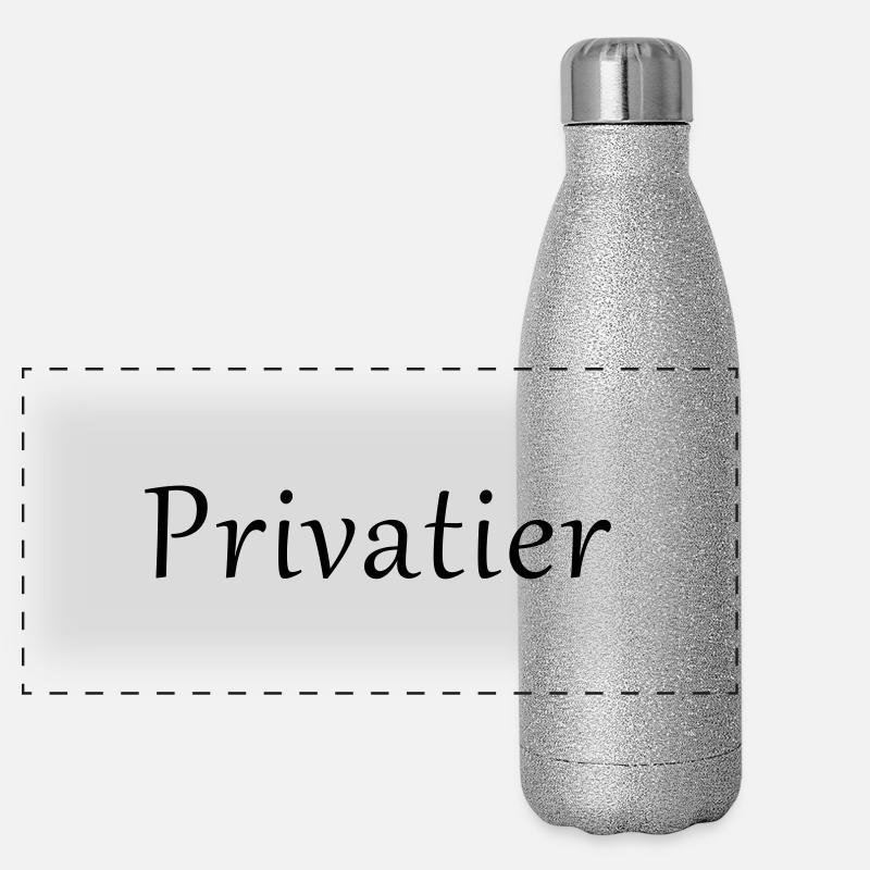 Privatier Panorama Glitzer Isolierflasche 500 ml