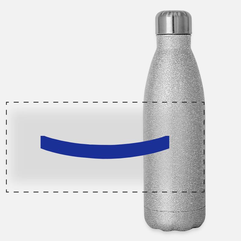 Gürtel Panorama Glitzer Isolierflasche 500 ml