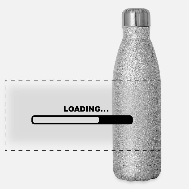 loading_f1 Gourde isotherme panoramique pailletée 500 ml