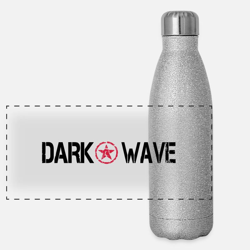 darkwave Gourde isotherme panoramique pailletée 500 ml